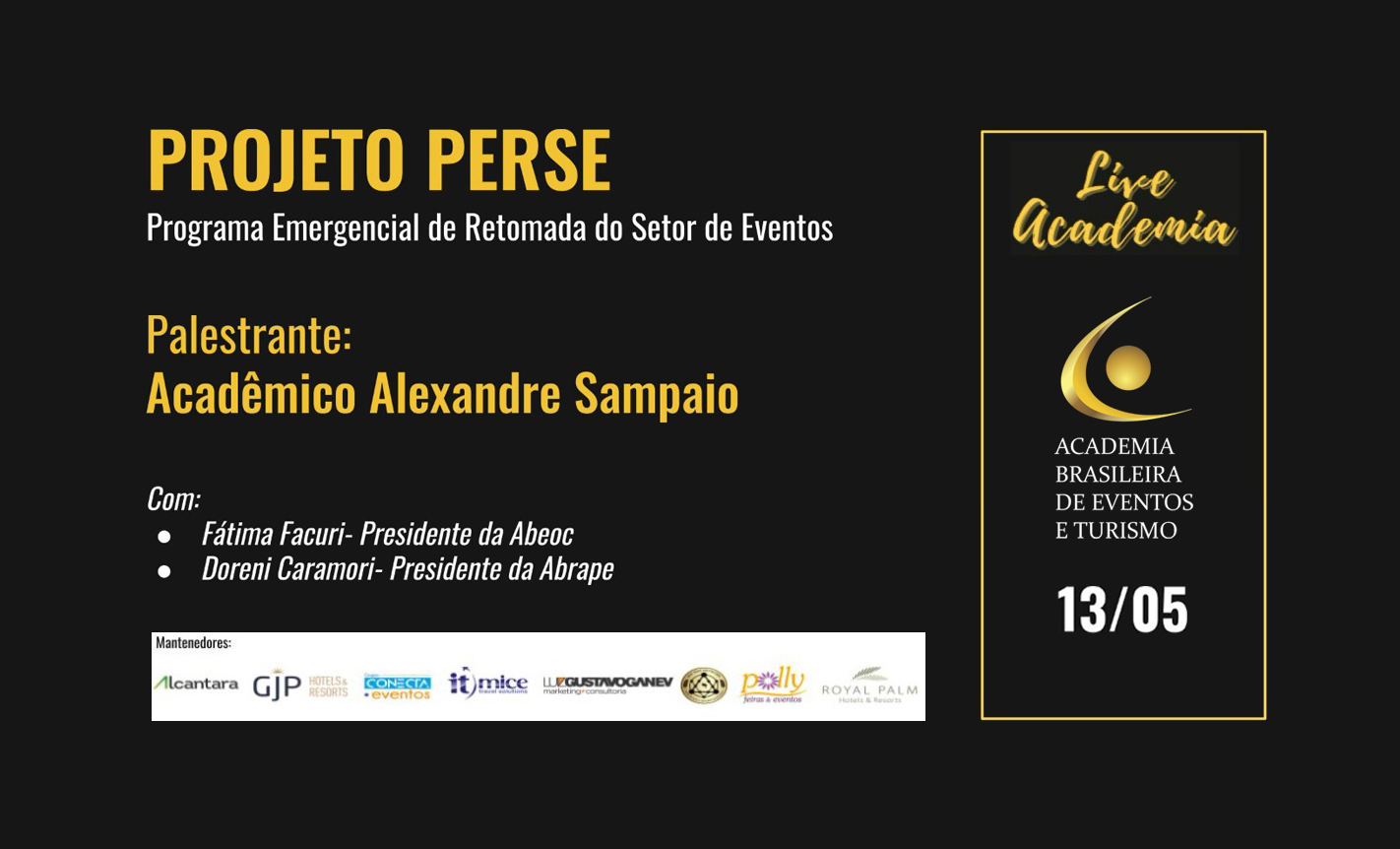 You are currently viewing #LIVE 12 | Alexandre Sampaio: Projeto PERSE